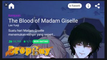 webtoon the blood of madam giselle